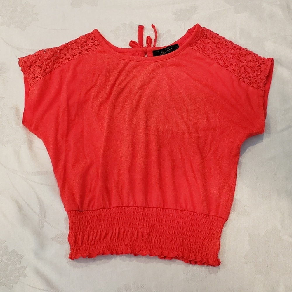 Girl's Coral Top